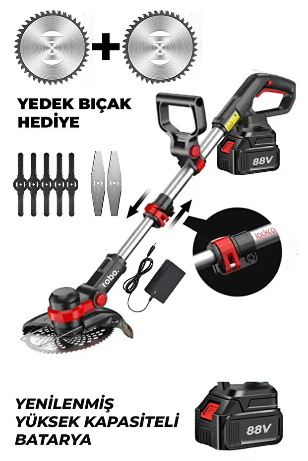 Şarjlı Çim Biçme Makinesi